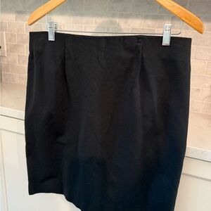 J. Jill Black Pencil Skirt Elastic waist